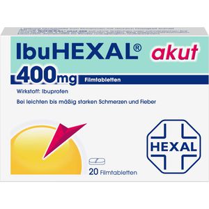 IBUHEXAL akut Ibuprofen 400 mg Filmtabletten