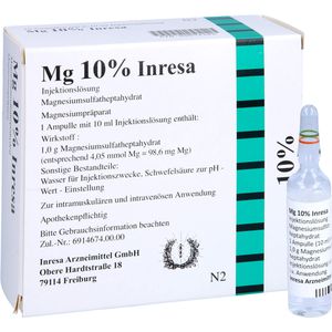 MG 10% Inresa Injektionslösung