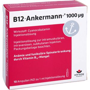 B12 ANKERMANN 1.000 μg Fiole