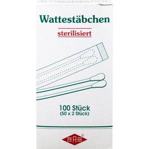 WATTESTÄBCHEN Holz steril