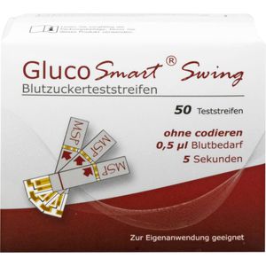 GLUCOSMART Swing Blutzucker Teststreifen