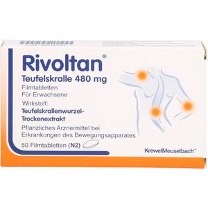 Rivoltan Teufelskralle 480 mg Filmtabletten 50 St 50 St