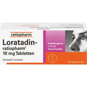 LORATADIN-ratiopharm 10 mg Tabletten