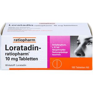 Loratadin-ratiopharm 10 mg Tabletten 100 St 100 St