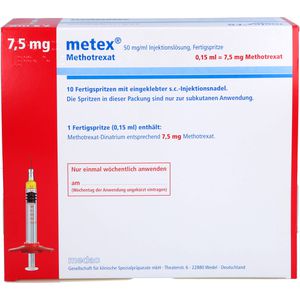 METEX FS 7,5 mg (50mg/ml) Inj.-Lösung Fertigspr.
