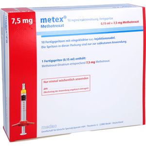METEX FS 7,5 mg (50mg/ml) Inj.-Lösung Fertigspr.