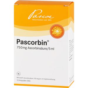 Pascorbin Injektionslösung Ampullen 50 ml