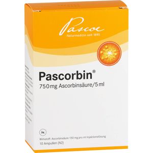 Pascorbin Injektionslösung Ampullen 50 ml