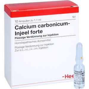 CALCIUM CARBONICUM INJEEL forte Ampullen