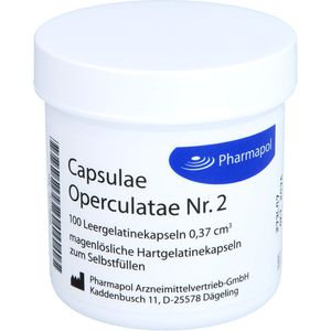 CAPSULAE Operculatae Kapseln Nr.2 0,37