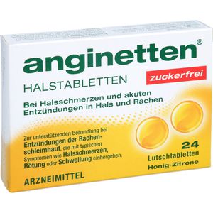 ANGINETTEN Halstabletten zuckerfrei