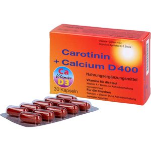 CAROTININ+Calcium D 400 Kapseln