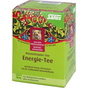 ENERGIE TEE Klosterkräuter-Tee Bio Salus Fbtl.