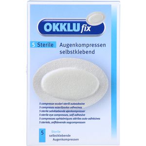 OKKLUFIX Augenkompressen steril selbstklebend