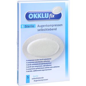 OKKLUFIX Augenkompressen steril selbstklebend