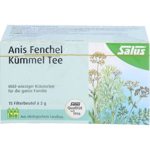 ANIS FENCHEL Kümmel Tee AFeKü Bio Salus Filterbtl.