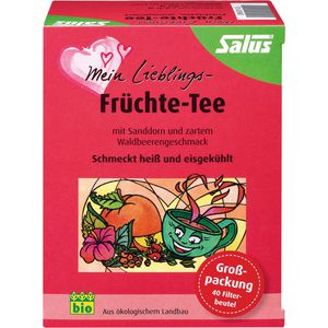 MEIN LIEBLINGS-Früchte-Tee Bio Salus Filterbeutel