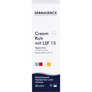 DERMASENCE Cream rich mit LSF 15