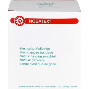 NOBATEX Mullbinden elastisch 8 cmx4 m