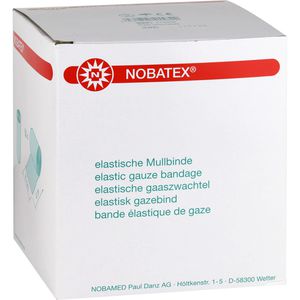 NOBATEX Mullbinden elastisch 8 cmx4 m unverpackt