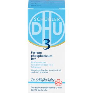 BIOCHEMIE DHU 3 Ferrum phosphoricum D 12 Tabletten