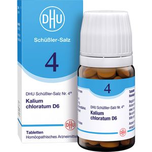 Biochemie Dhu 4 Kalium chloratum D 6 Tabletten 80 St