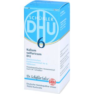 Biochemie Dhu 6 Kalium sulfuricum D 12 Tabletten 80 St