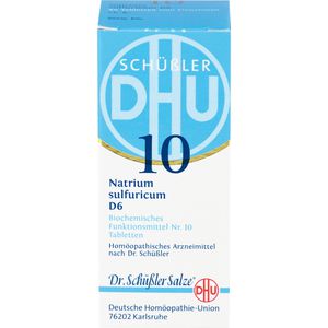 Biochemie Dhu 10 Natrium sulfuricum D 6 Tabletten 80 St 80 St