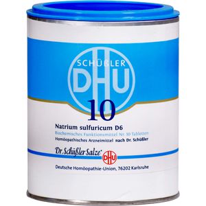 BIOCHEMIE DHU 10 Natrium sulfur.D 6 Tabletten