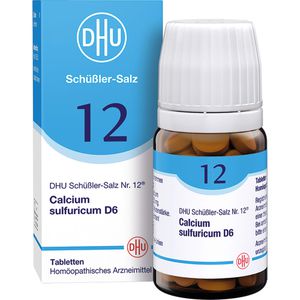 BIOCHEMIE DHU 12 Calcium sulfur.D 6 Tabletten