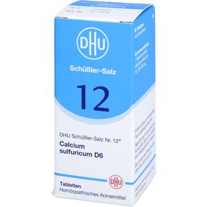 BIOCHEMIE DHU 12 Calcium sulfuricum D 6 Tabletten