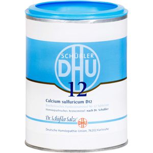 BIOCHEMIE DHU 12 Calcium sulfuricum D 12 Tabletten