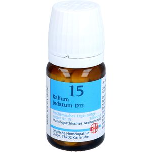 BIOCHEMIE DHU 15 Kalium jodatum D 12 Tabletten