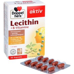 DOPPELHERZ Lecithin+B-Vitamine Kapseln