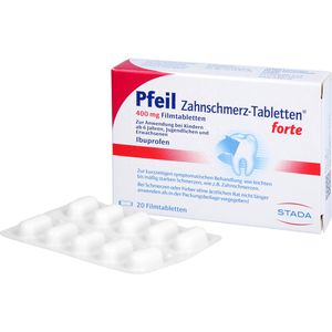 PFEIL Zahnschmerz-Tabletten forte Filmtabletten