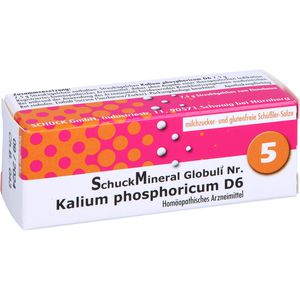 SCHUCKMINERAL Globuli 5 Kalium phosphoricum D6