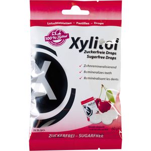 MIRADENT Xylitol Drops zuckerfrei Cherry