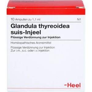 GLANDULA THYREOIDEA suis Injeel Ampullen