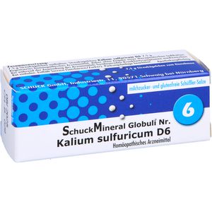 SCHUCKMINERAL Globuli 6 Kalium sulfuricum D6