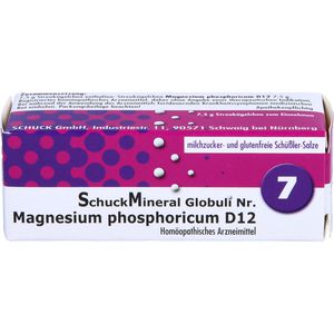 SCHUCKMINERAL Globuli 7 Magnesium phosphoricum D12