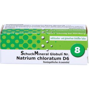 SCHUCKMINERAL Globuli 8 Natrium chloratum D6