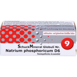 SCHUCKMINERAL Globuli 9 Natrium phosphoricum D6