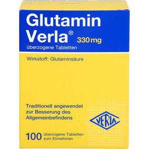 GLUTAMIN Verla überzogene Tabletten