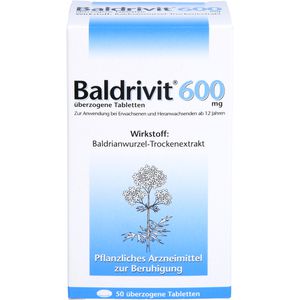 Baldrivit 600 mg überzogene Tabletten 50 St