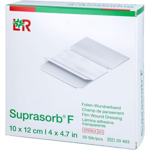 SUPRASORB F Folien Wundverb.10x12 cm steril