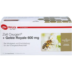 Dr.Wolz ZELL OXYGEN+Gelee Royale 600 mg Trinkampullen