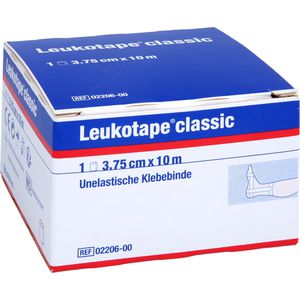 LEUKOTAPE Classic 3,75 cmx10 m weiß