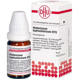 HISTAMINUM hydrochloricum D 15 Globuli