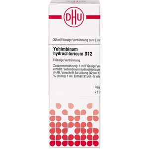 YOHIMBINUM HYDROCHLORICUM D 12 Dilution