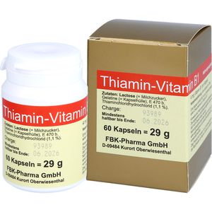 THIAMIN Kapseln Vitamin B1